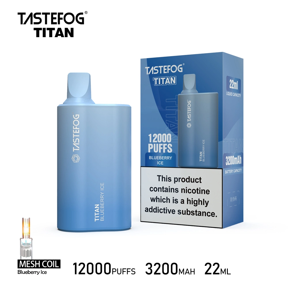 OEM Original Factory Wholesale/Supplier I Vapes Tastefog Titan 12000 Puff Electronic E Cigarette Disposable/Chargeable Cheap Vape