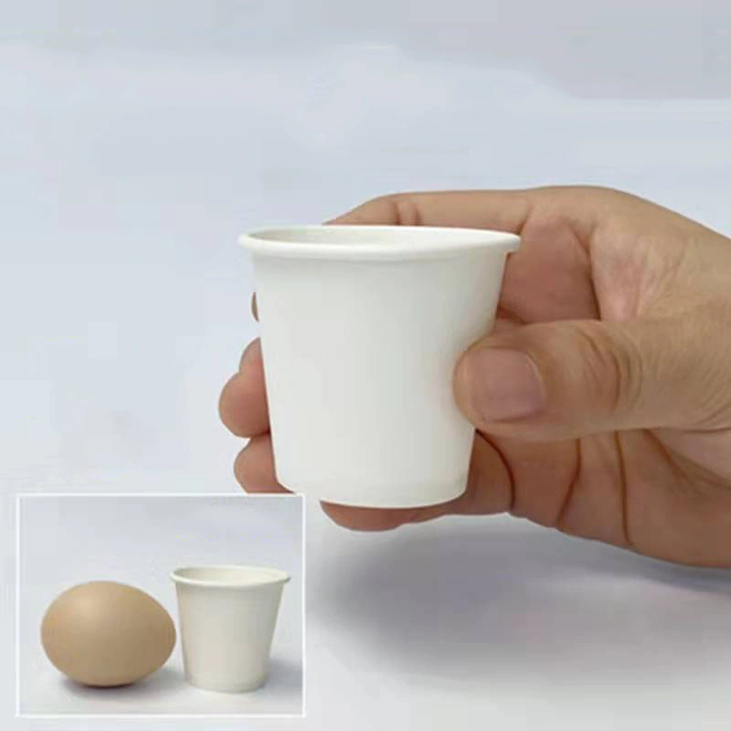 50ml Small Disposable Cups Water Tea Paper Cup Drinkware Party Vasos Desechables Household Anti-Scalding Tasse Heat Insulation