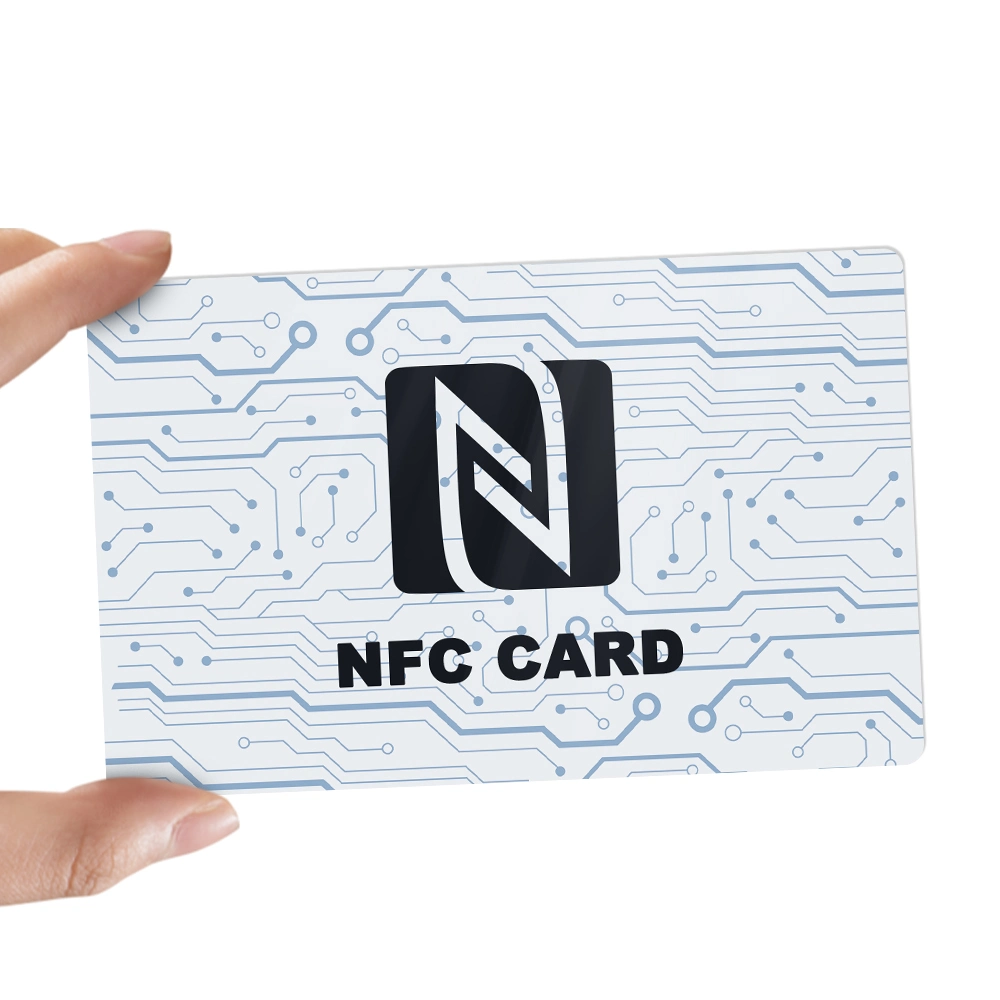 Custom Hotel Key Chip Cards Qr Code 4K RFID Smart NFC Card