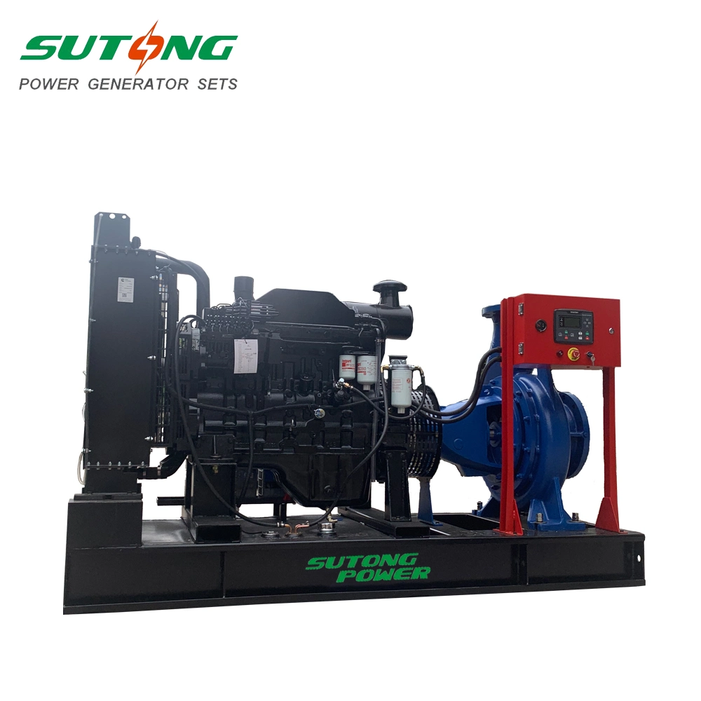 High Pressure 250HP Centrifugal Pumps Price Diesel Engine Water Pump Unit Horizontal End Suction Water Pump Farm Irrigation