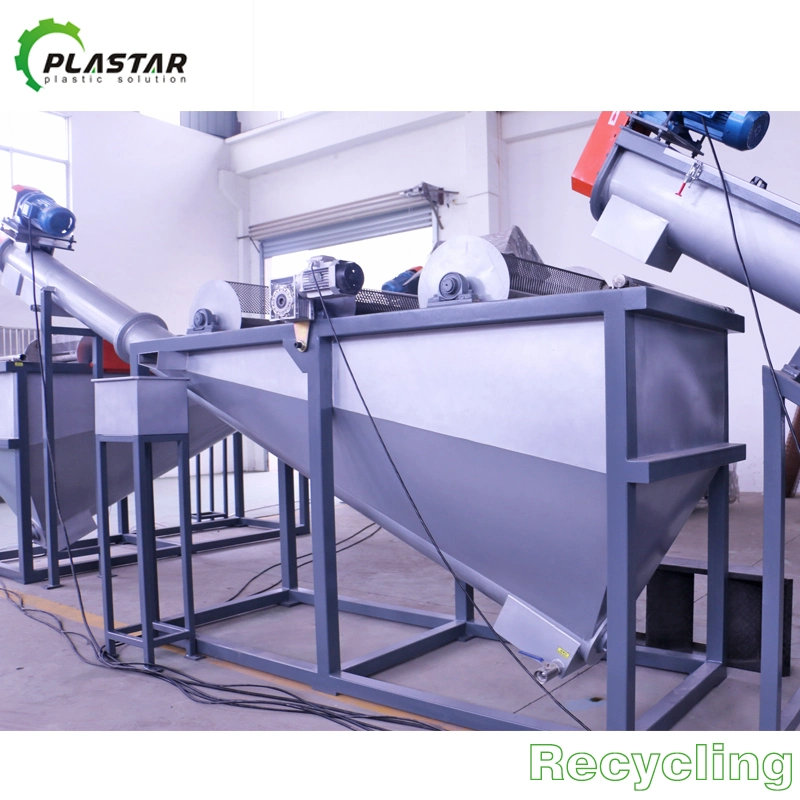 500kg/H Plastic Bottle Recycling Machine Waste Pet Bottle Recycling Line