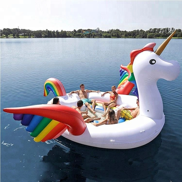 Adult Children&prime; S Amusement Park Water Rides Inflatable Rides Party Island for Adults