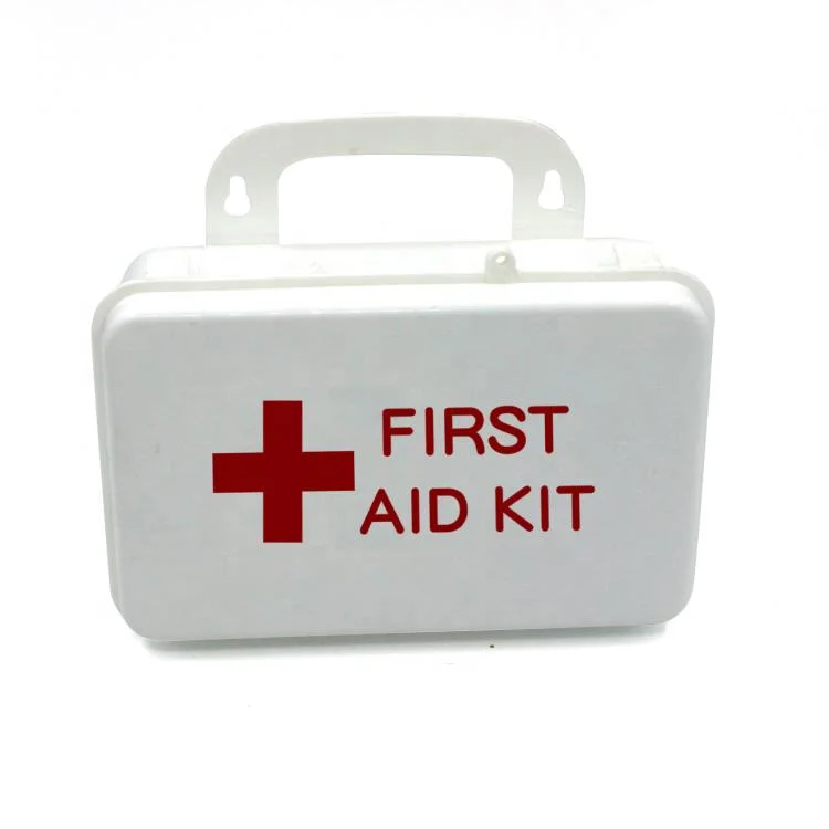Caixa de emergência médica 56 PEÇAS Kit de primeiros socorros de plástico para oficina