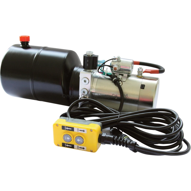 DC Hydraulic Power Unit Pack 12V with Plastic Oil Tank