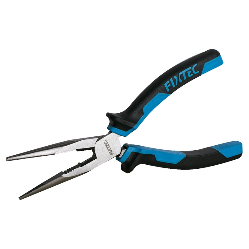 Fixtec 6inch 8 Inch Multi Straight Sharp Long Nose Pliers Long Needle Plier