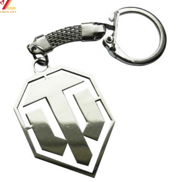 High quality/High cost performance Custom Logo Flower Design Metal Keychain for Promotional Gift (YB-LY-K-25)