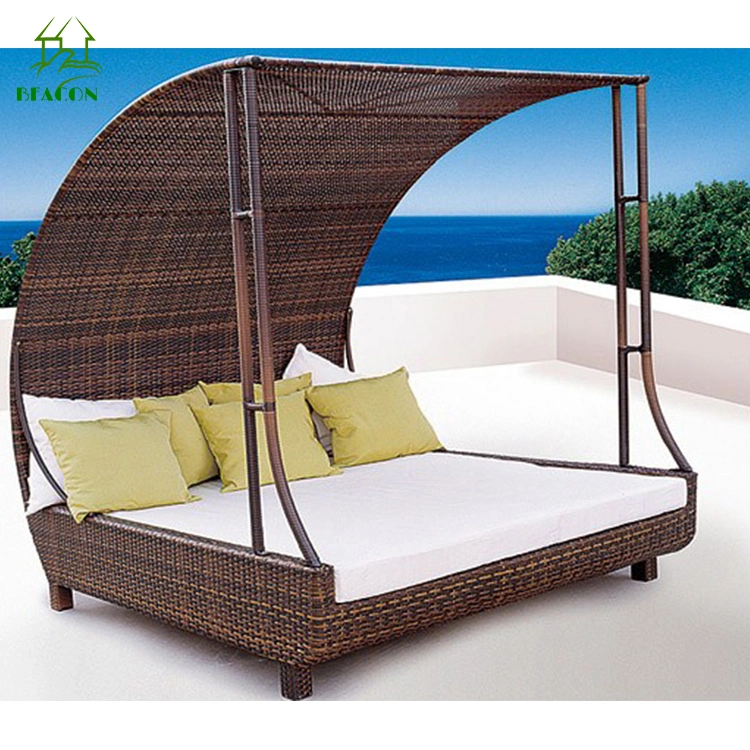 Outdoor Patio Furniture Round Sofa Sunbed