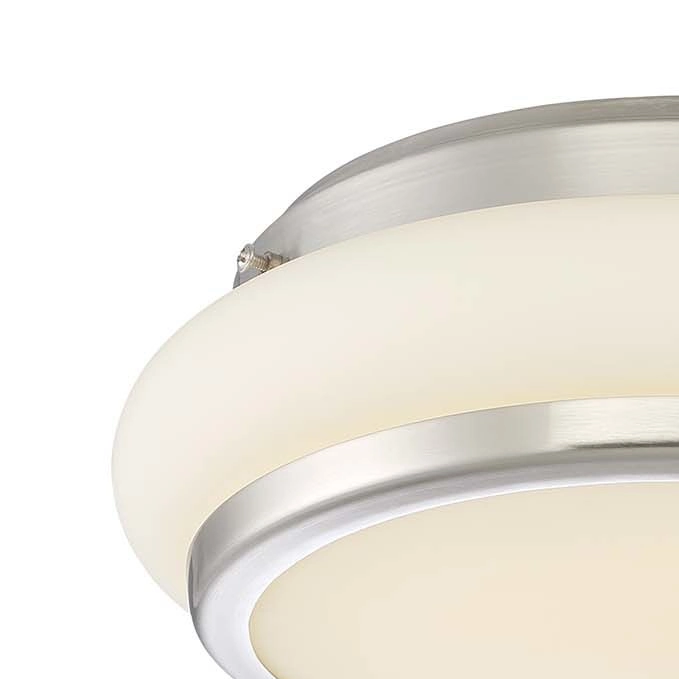 12 Inch Round Surface Mount LED Ceiling Lamp with Opal Glass (LED-15217-12)