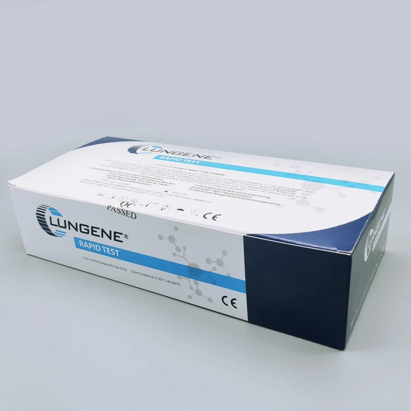 Clungene Antigen Rapid Test الاتحاد الأوروبي شهادة Saliva Antigen Diagnostic Rapid مجموعة الاختبار