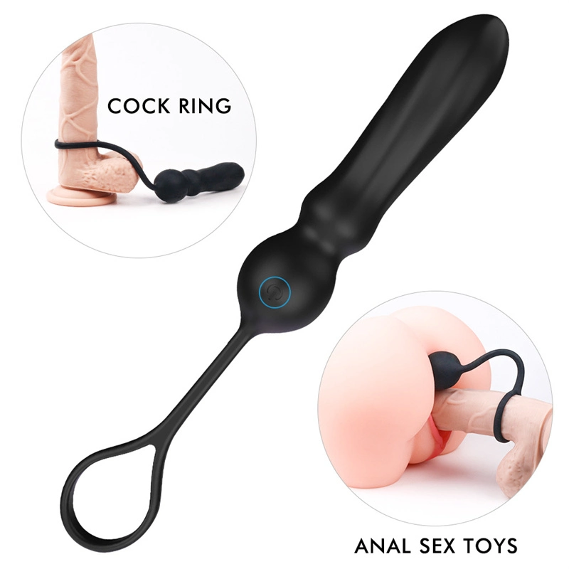 Couple Flirt Smart Phone APP Masturbator Anal Plug Vibrator for Women Sex Toy