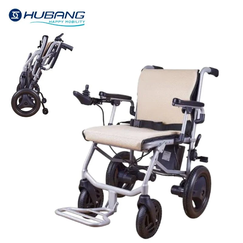 Silla de ruedas de lujo eléctrica silla de ruedas ligera plegable de litio silla de ruedas eléctrica Movilidad para sillas de ruedas