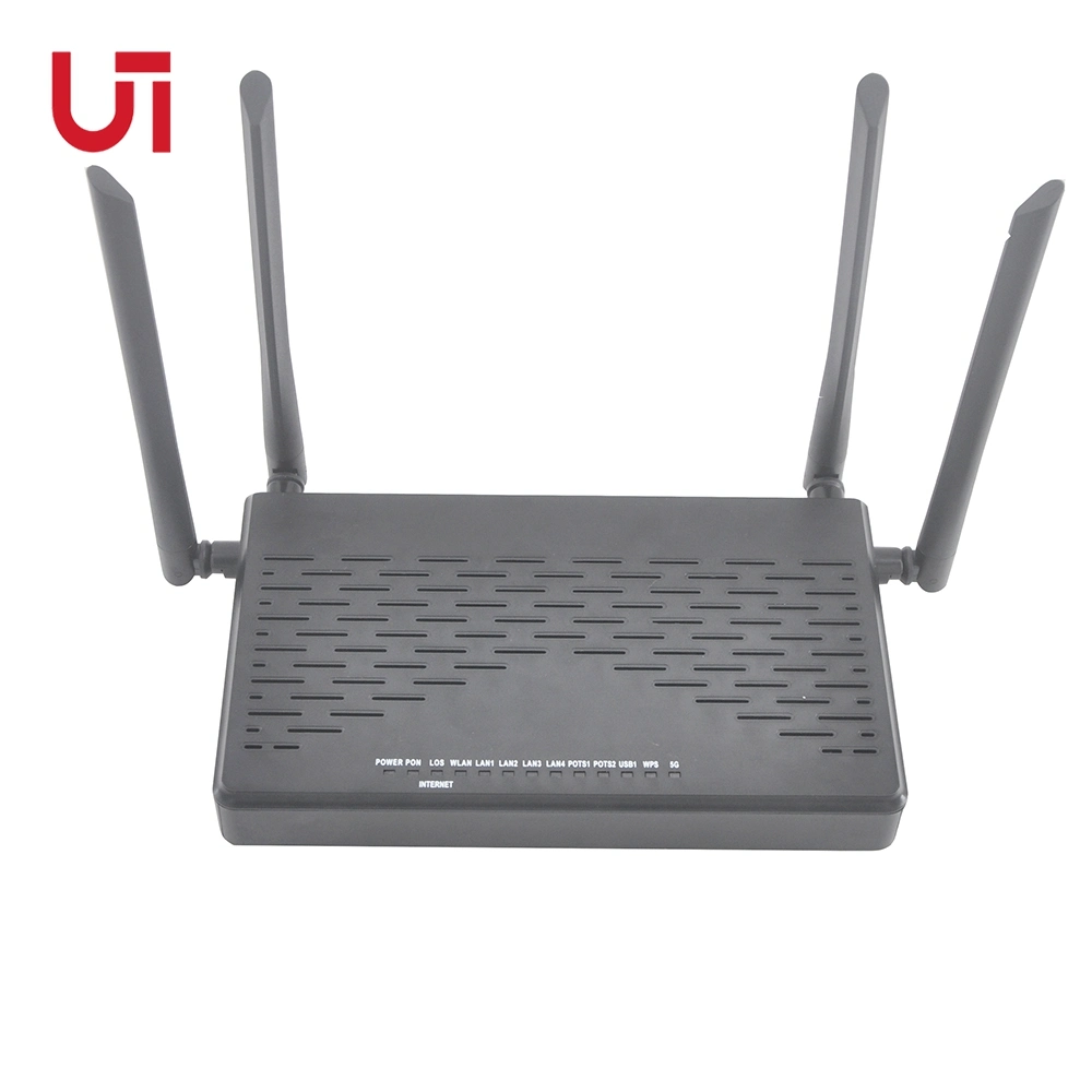 Ut-King 4ge +WiFi (2.4G&5.8G) Dual Band AC Gpon ONU Gpon WiFi Optical Network Unit