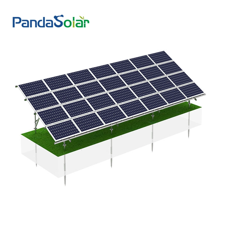 Panda Solar High quality/High cost performance  Ground Mounting Hot DIP Galvanized Ground Mounting Bracket