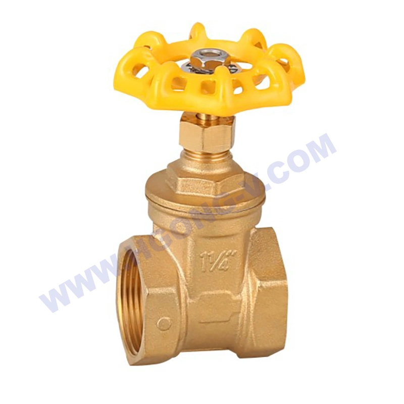 API/DIN 3/4 3inch Water Forged Female Male Water Bronze NPT Bsp Thread Brass Gate Valve