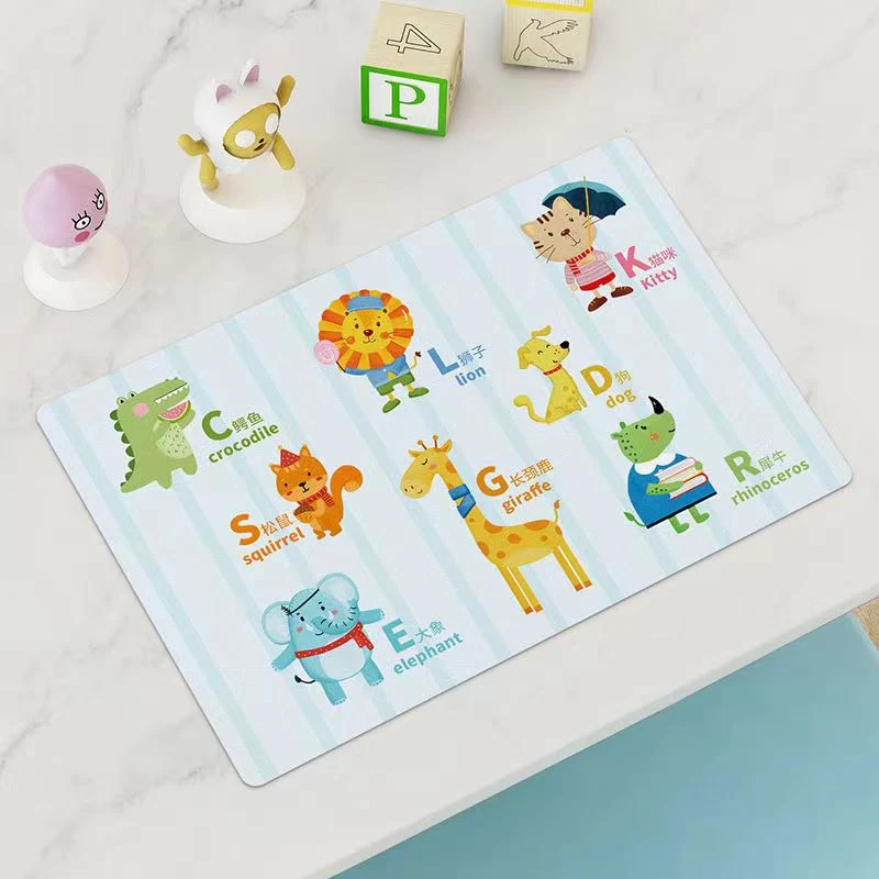 Toddler Placemats, Non-Slip Placemats for Kids Baby Toddlers, Children's Dining Table Food Mat for Baby Eating