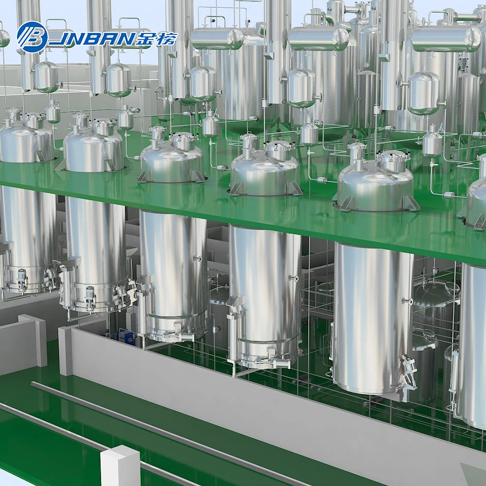 Extracción de antocianina y procesamiento de concentradores línea de producción Extracción de pigmentos de plantas Equipo completo