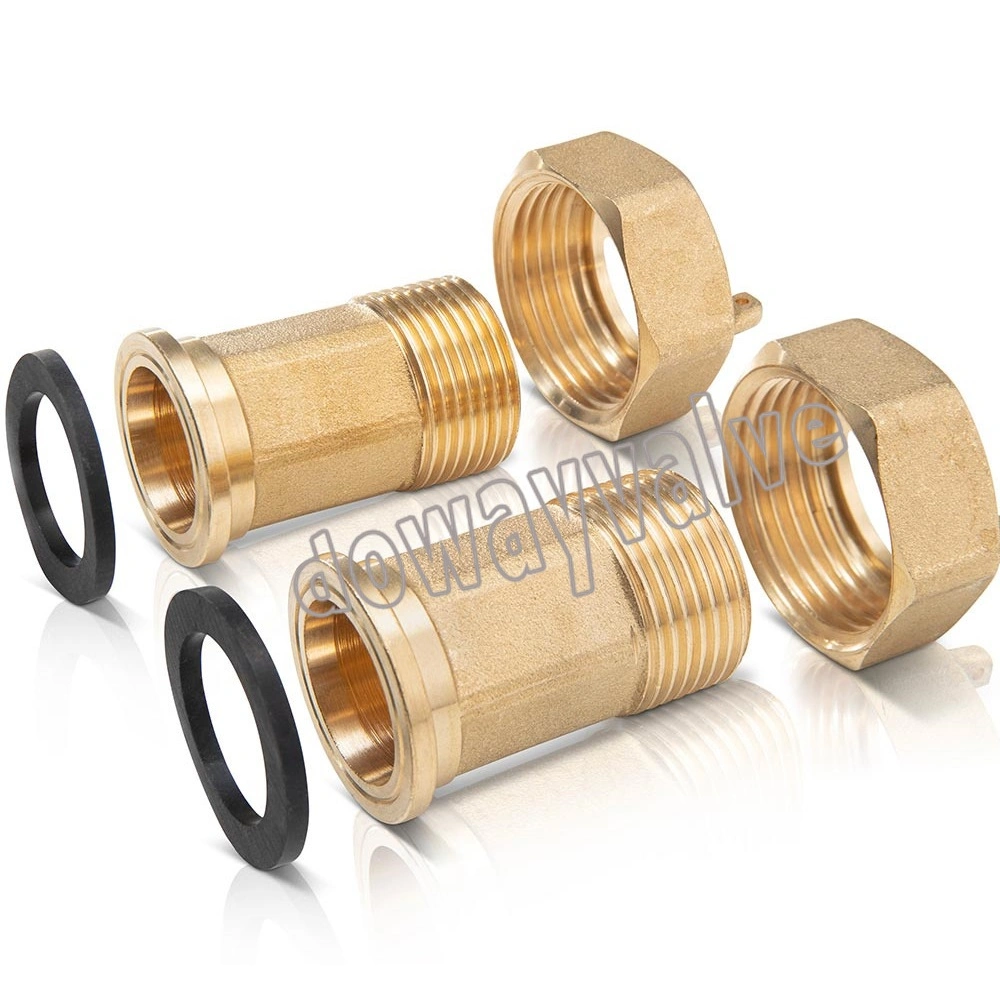 Water Meter Fitting 3/4 Inch Union Nut X 1/2 Inch Male Thread