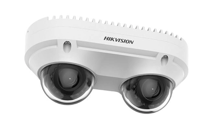 Hikvision IP CCTV Sicherheit Panorama Dual-Directional Objektiv Panovu 5MP Kamera In Mikrofon bauen