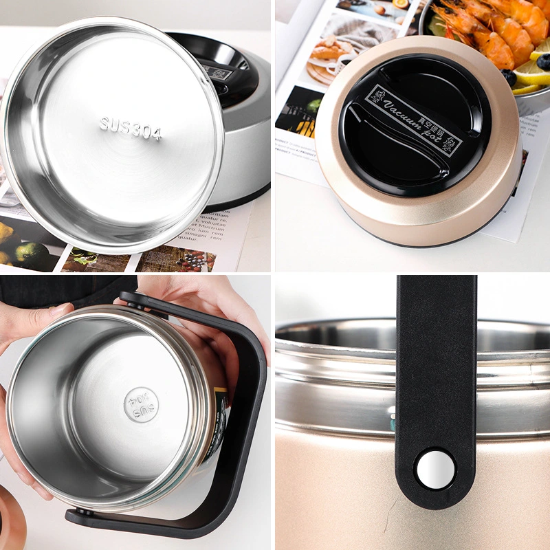 Pot Insulation Stainless Steel Insulation Pot Insulated Food Pot Thermo Lunch Pot Thermal Pot Heat Preservation Pot Hot Pots to Keep Food Warm Wholesale/Supplier Price