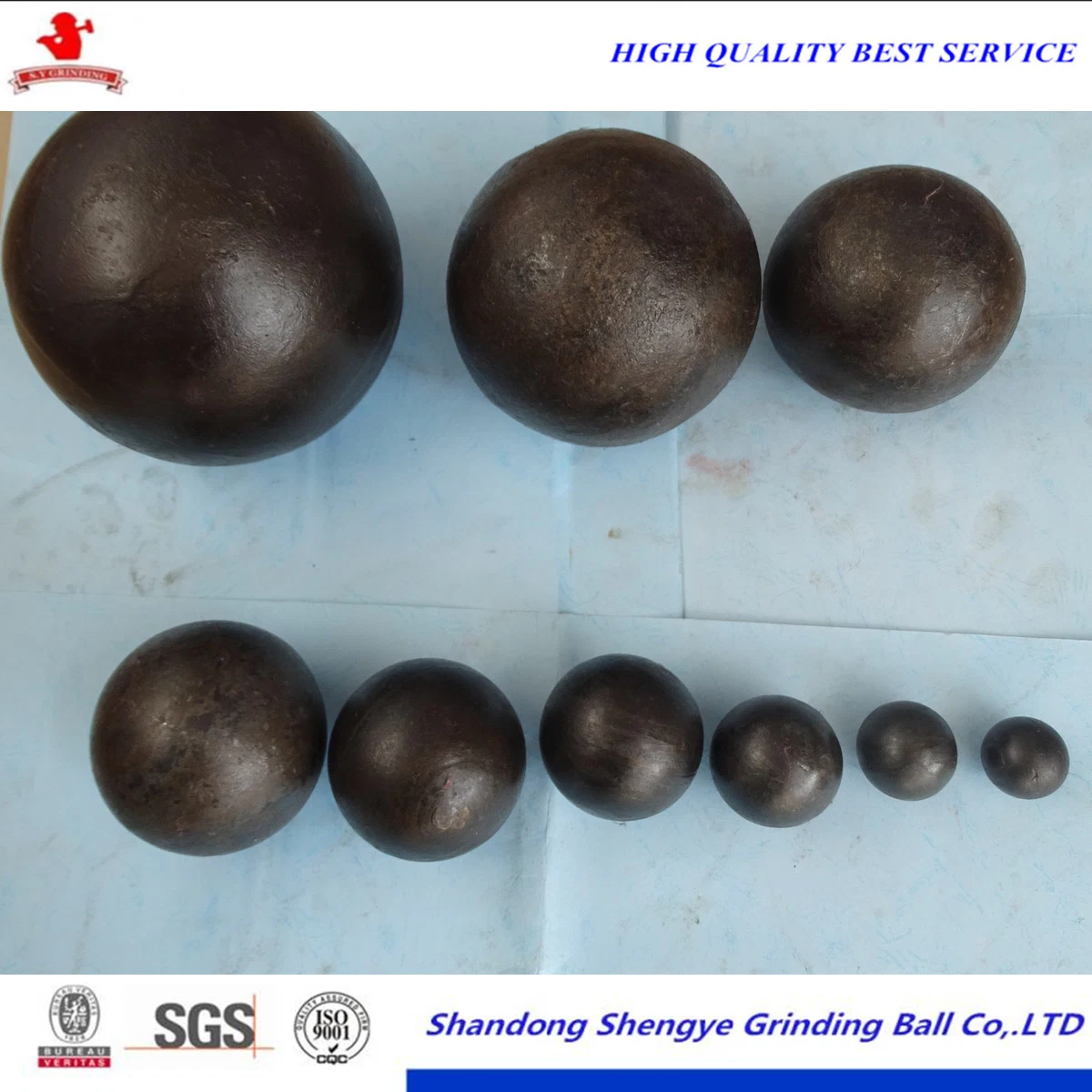 High Hardness Grinding Steel Ball in Metal Mines