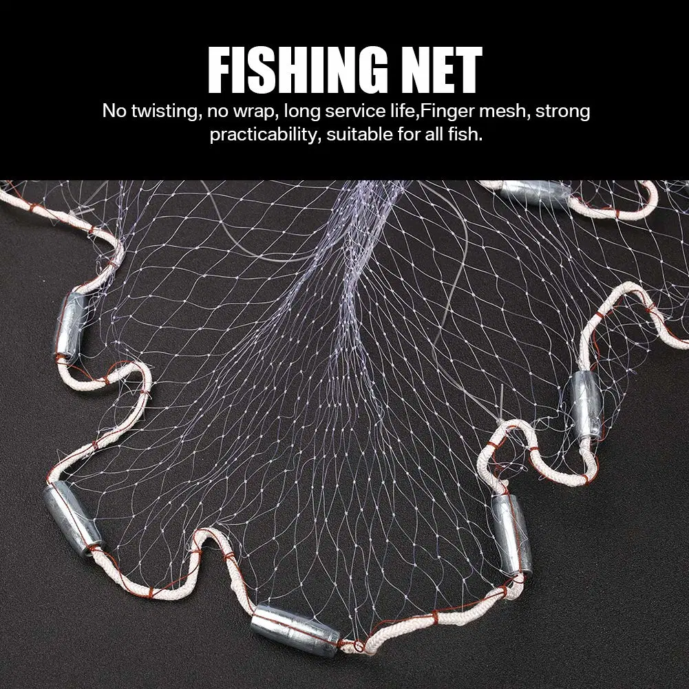 Handmade Saltwater Heavy Duty Real Zinc Sinker Weights Bait Trap Fishing Nets