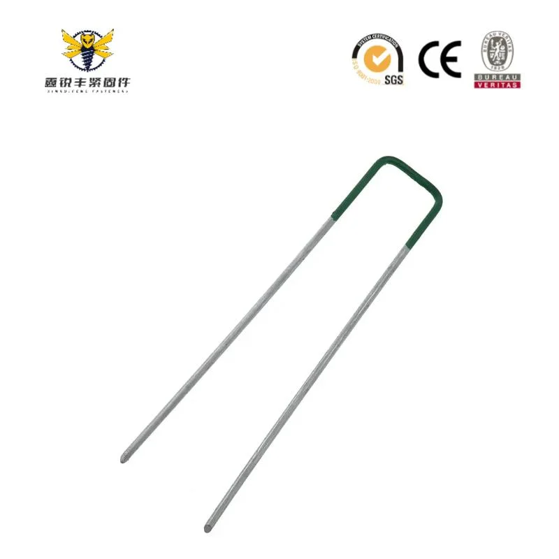 100PCS U-Shaped Lawn Nail for Fixing Artificial Turf Ground Cloth Weed Fleece Ground Nails