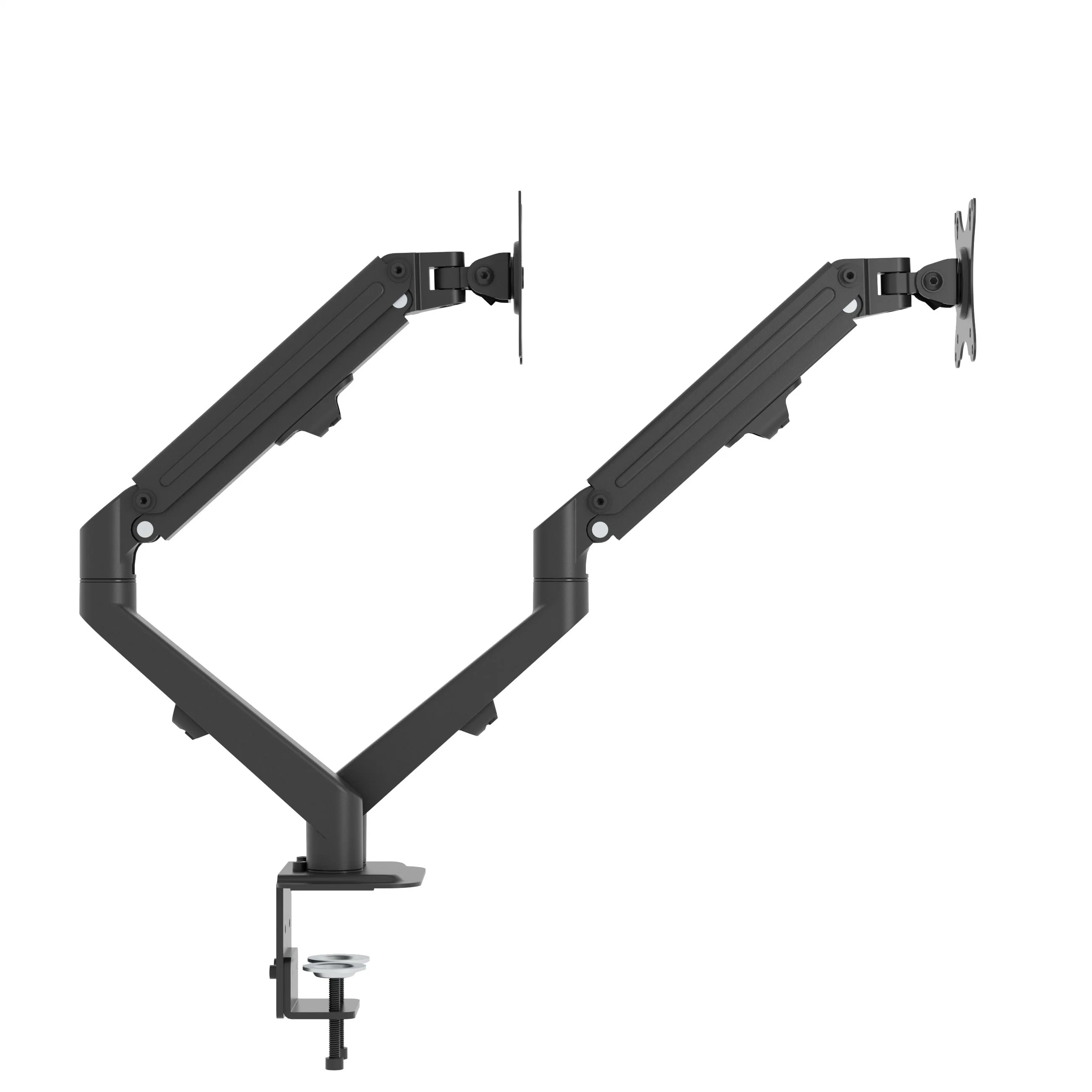 Escritório de atacado com braço de computador ajustável de altura da mola mecânica dupla Recepção