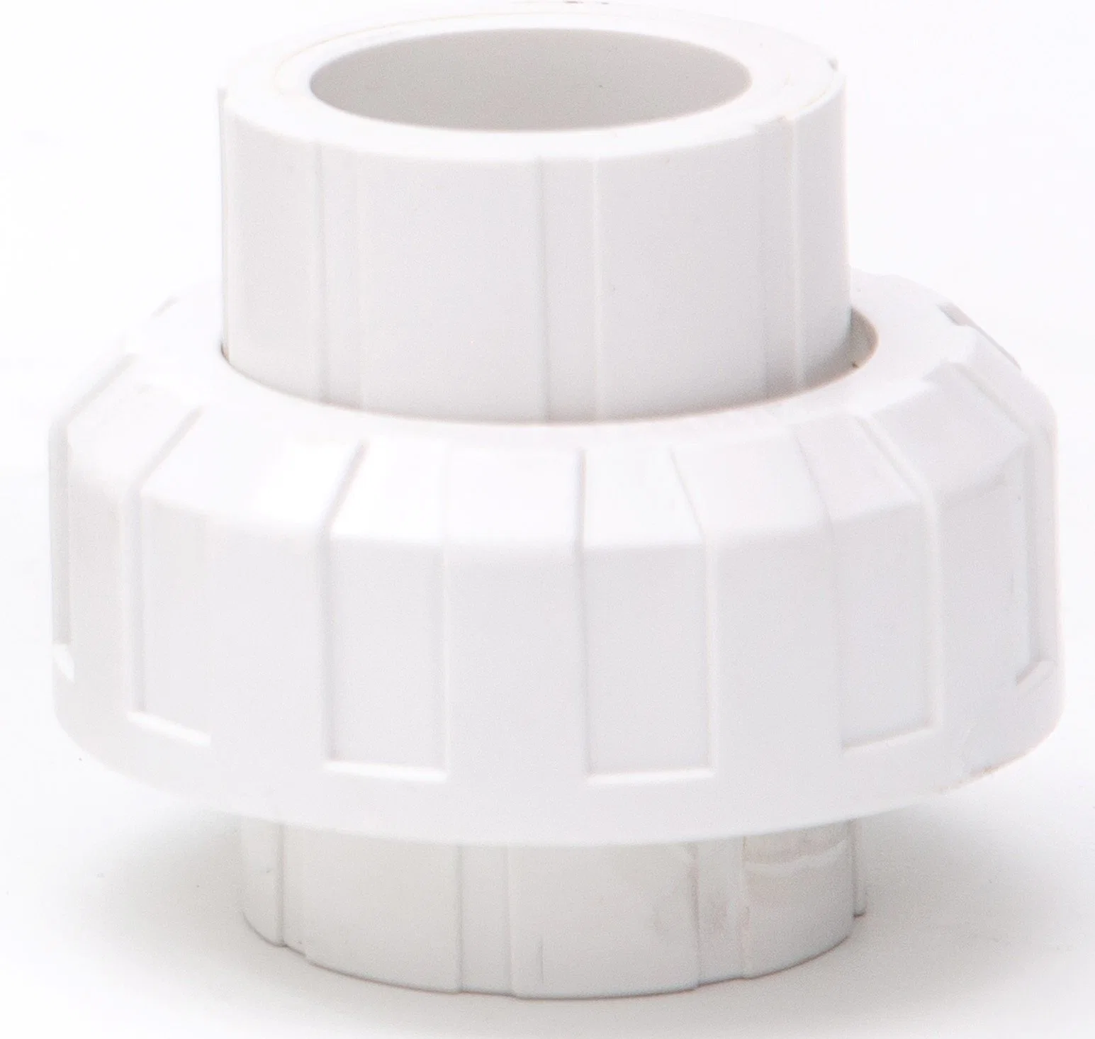 Hochwertige PVC-Gewinde Union Kupplung Steckverbinder Kunststoff Rohr weiblich Union Adapter PVC True Union Kugelventil UPVC Union Buchse Ende PVC-Rohrverschraubung