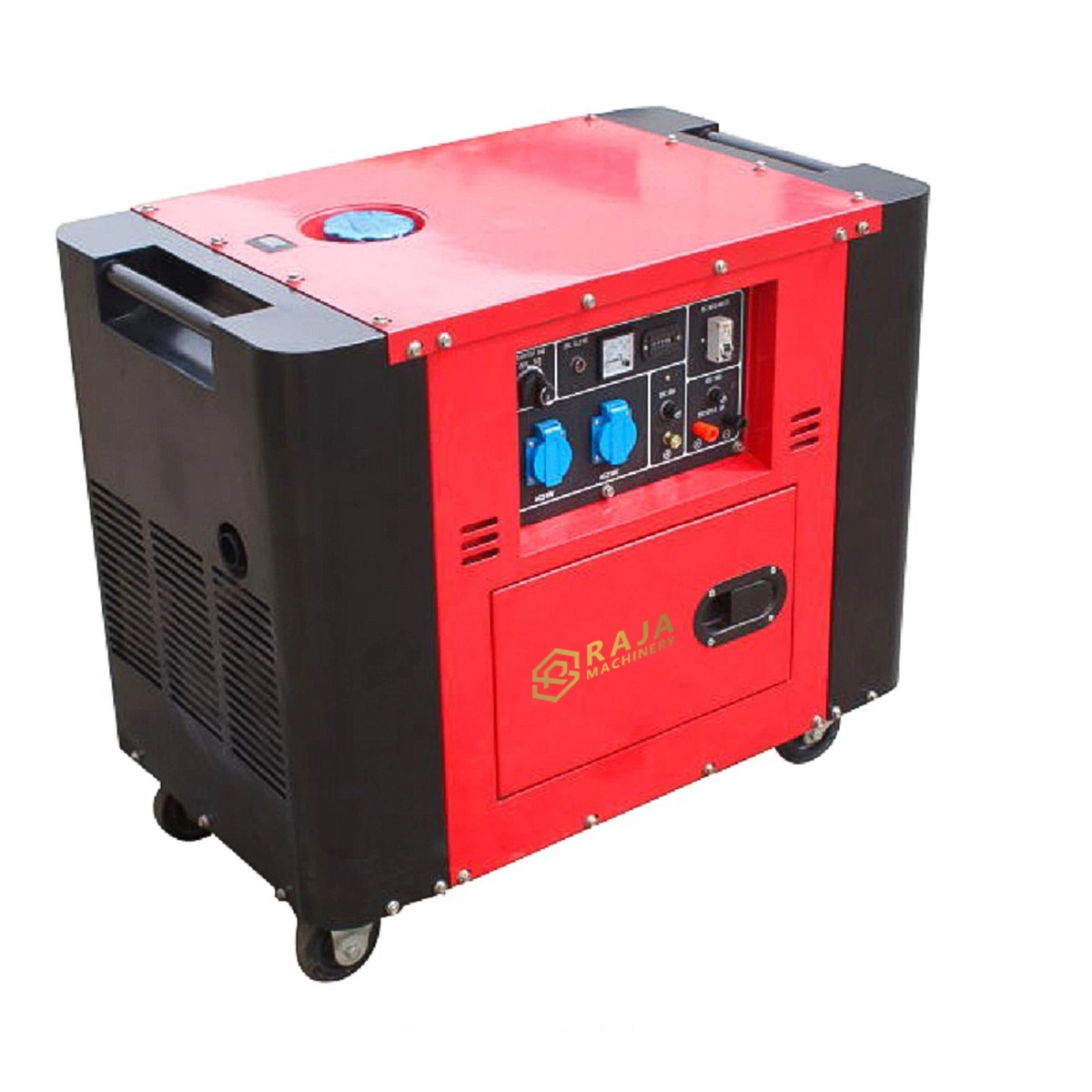 Super Silent  Air Cooled 5.7KW Diesel Generator for Outdoor Electricity Supply