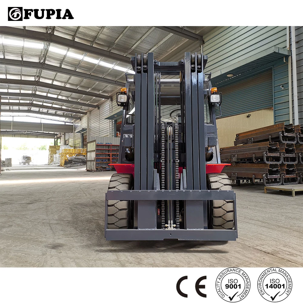 Industrial Forklift Trucks 5ton Heavy Duty Forklift with Roll Paper Clamp