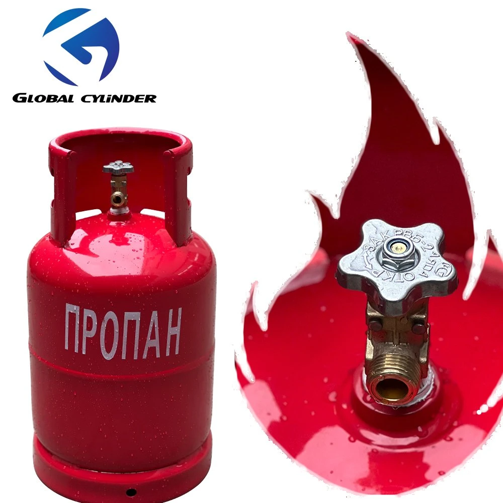 Global Cylinder Factory Direct Supply 10kg LPG Gas Cylinder