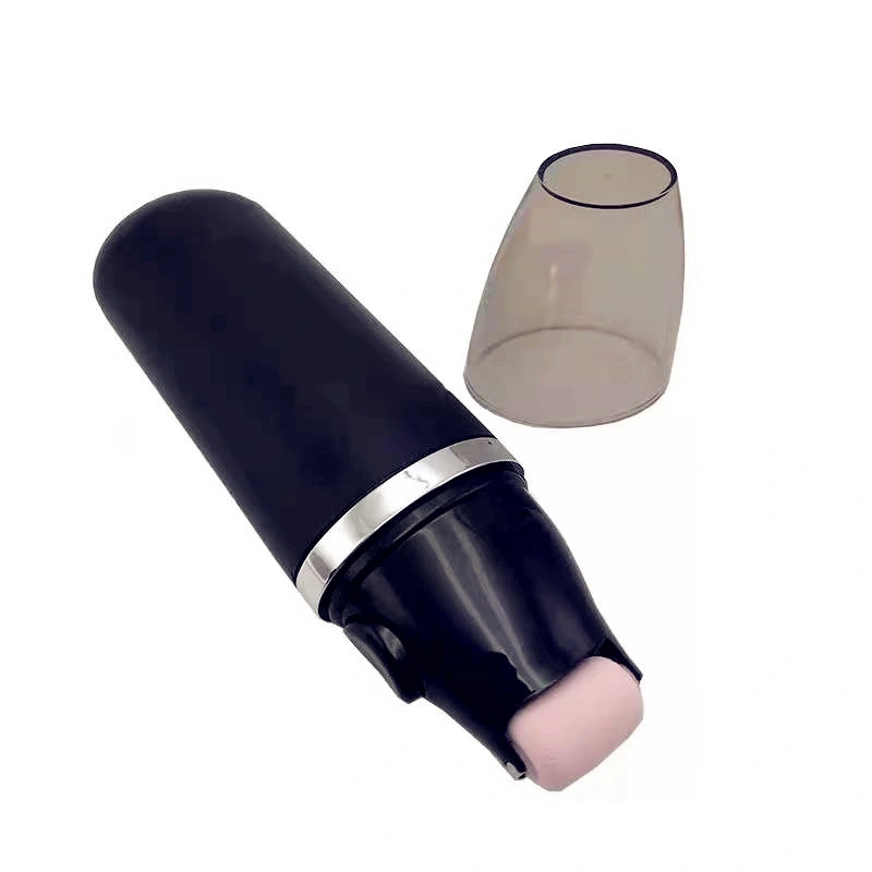 Flat Shaped 30ml Liquid Foundation Packaging Tube with Roll on Head