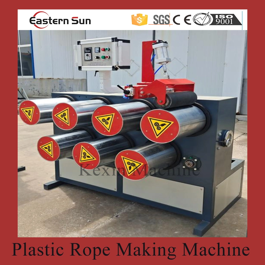 Recycled Plastic PP PE HDPE Extrusion Twist Extruder Drawing Wire Making Machine