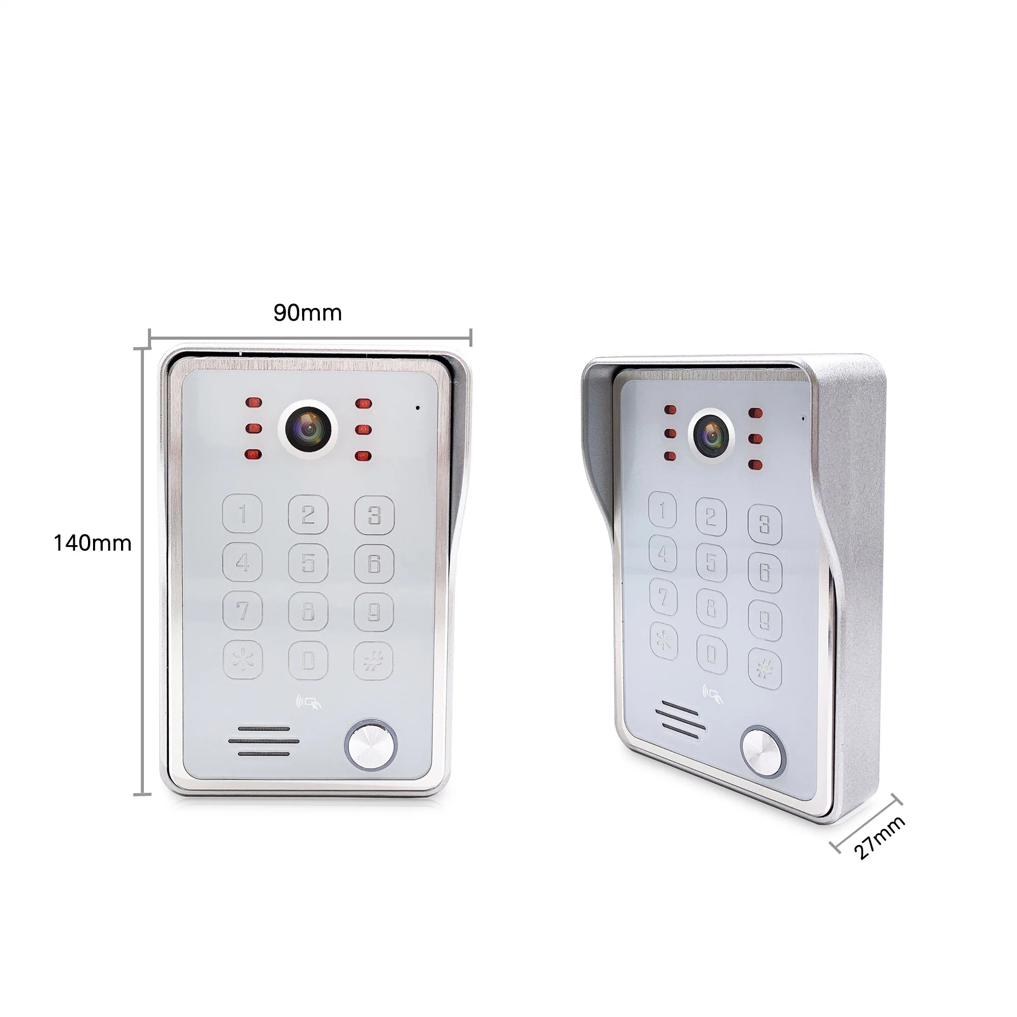 HD Memory Doorphone Home Security 7 Inches Video Door Phone Interphone