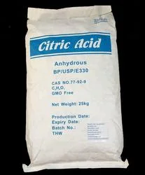 China Citric Acid Monohydrate CAS No 5949-29-1 Cam-Citric Acid Monohydrate