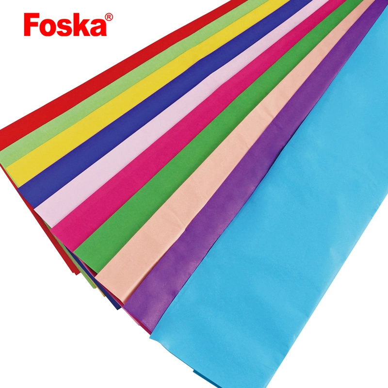 Foska Kids Soft Solored DIY Design Handmade Tissue Paper