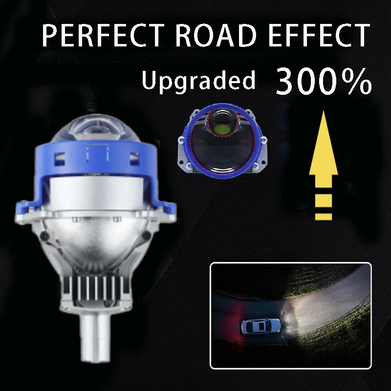 2023 New Style P70 LED Chip H4 H7 Bi LED Laser Projector Best Quality 3.0 Bi LED Projector P70