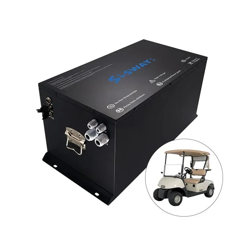 Vente à chaud Panier de golf 48 V batterie lithium-ion 36 V. 48V 72V 105ah 100ah 200ah Golf Cart LiFePO4 Prix usine Batterie