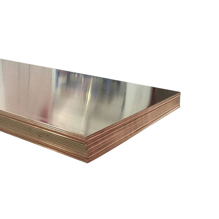 ASTM AISI 99.9% Pure Red 4X8 C10100 C11000 C12200 C10400 C22000 C51100 C75200 Red Copper Sheet Plate