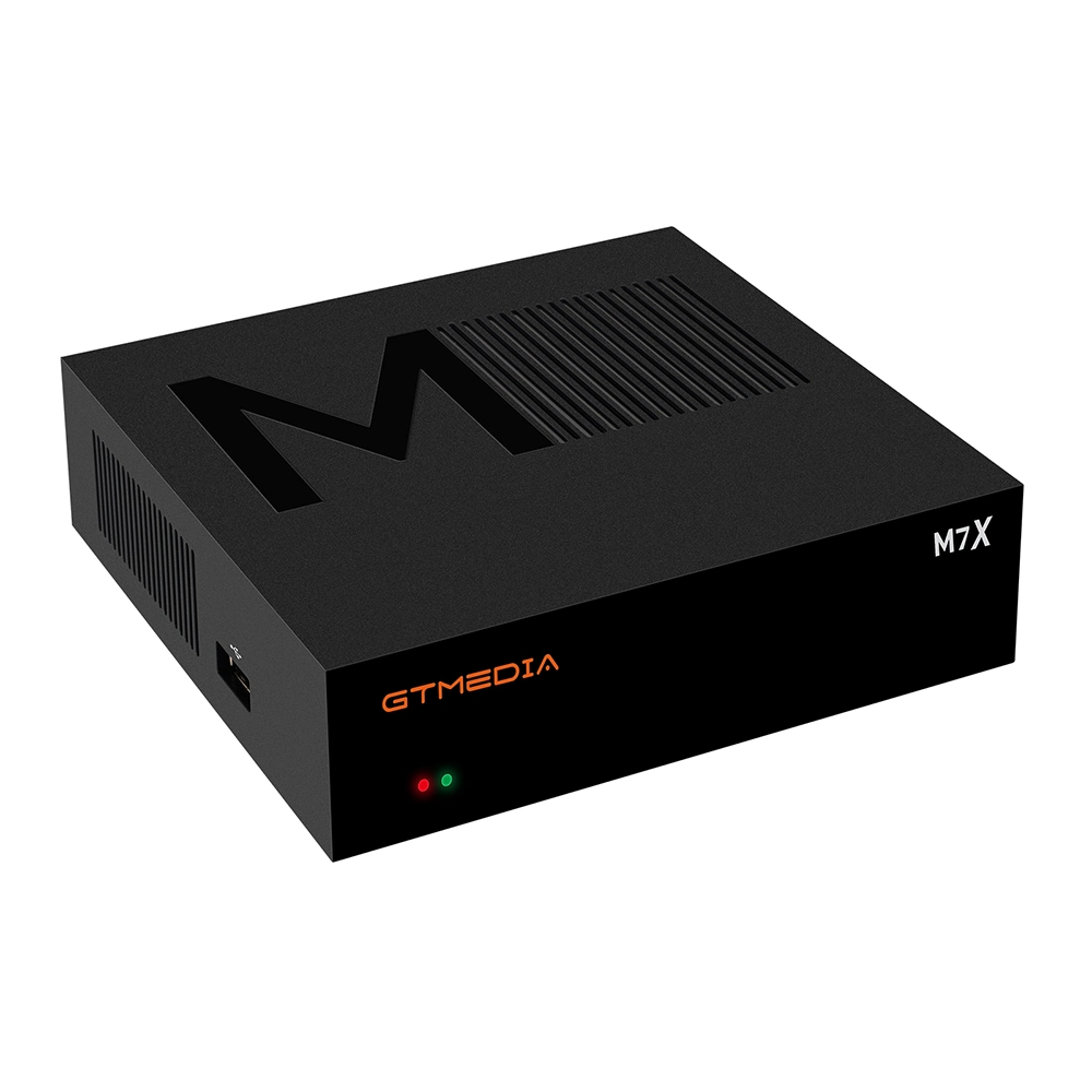 Gtmedia M7X pour le Brésil Récepteur satellite DVB-S2 intégré WiFi 2.4G Support Biss Key Iks Sks Cccams Newcamd 70W 63W 75W.