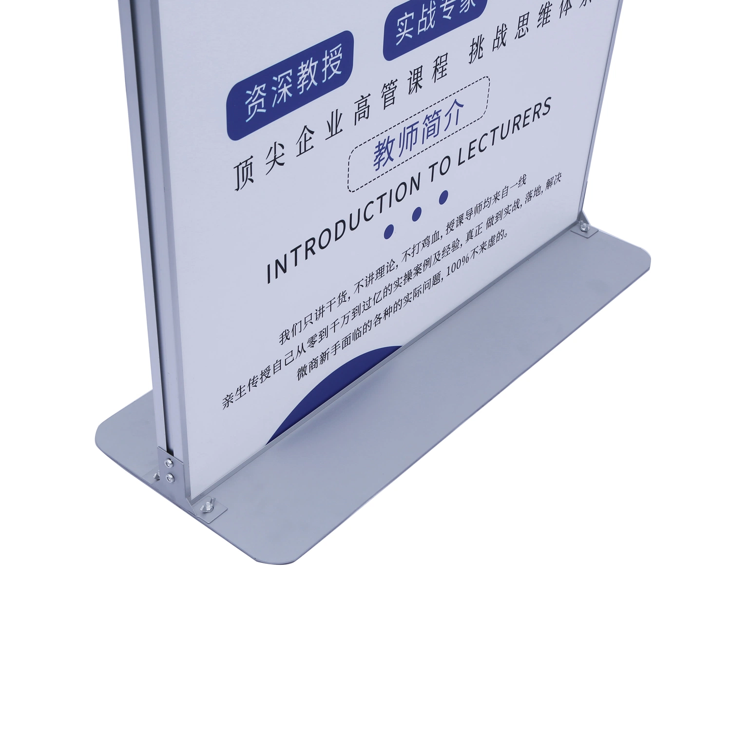 Snap-in Type Banner Stand Exhibition Stand for Display Stand Promotion