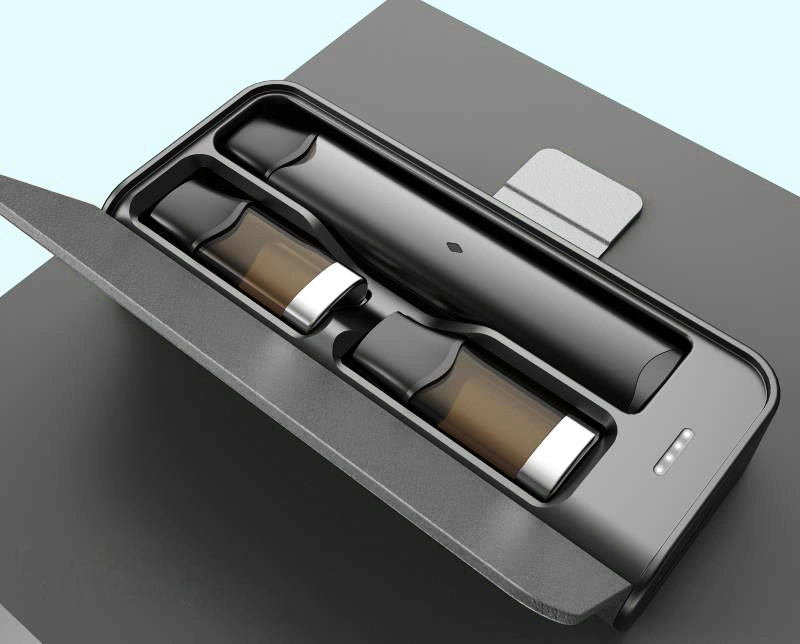El diseño más reciente Vuse cigarrillo electrónico caja de carga de cajas de cartón barato