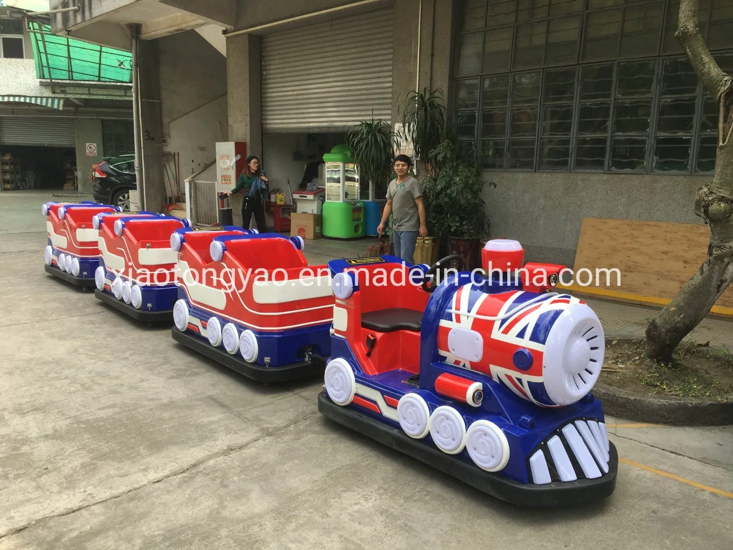 Amusement Park Rides Shopping Mall Kids Electric Kiddie Mini Trackless Tourist Trains