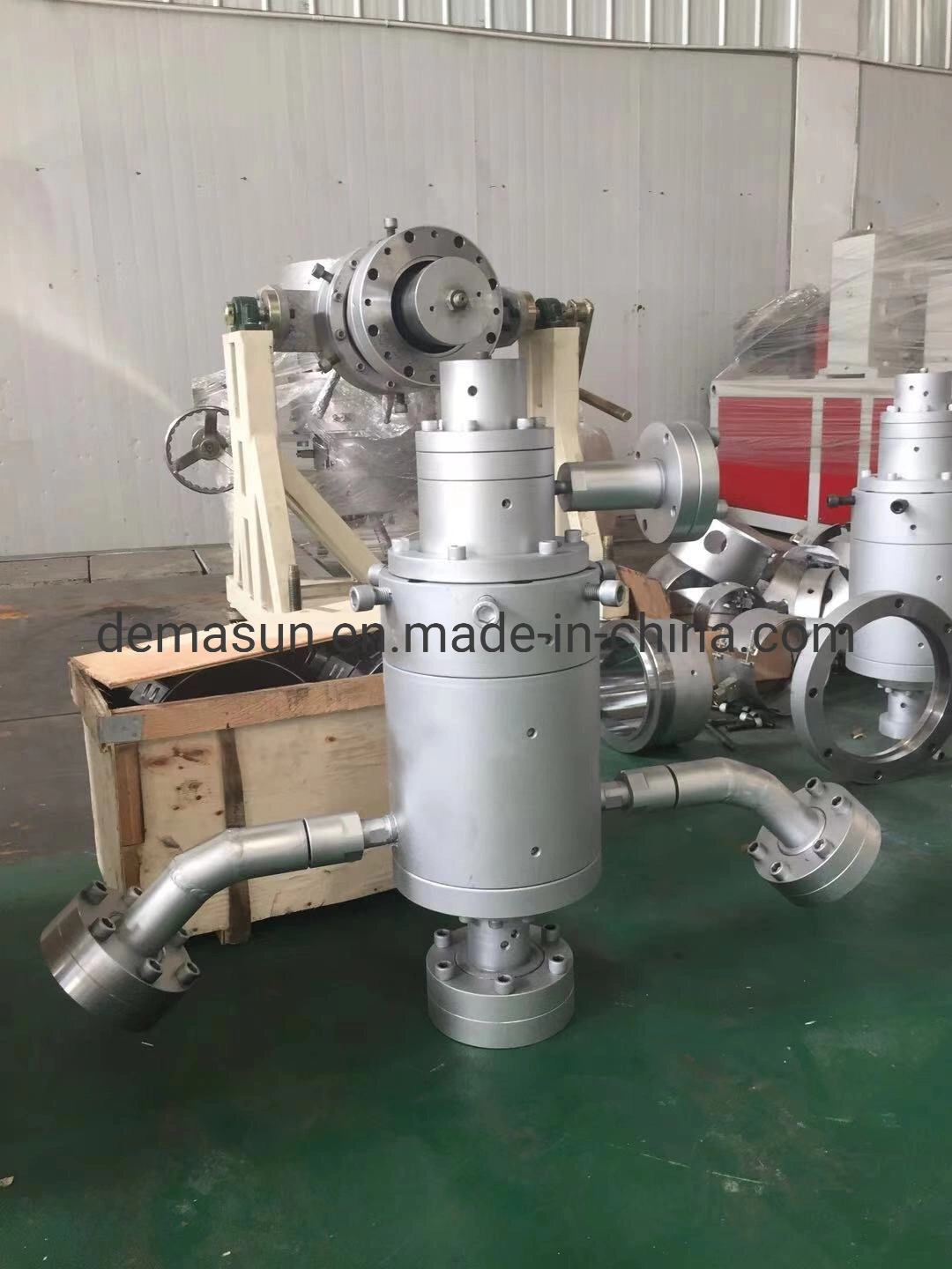 Chinese Die Maker for Plastic Extrusion Line HDPE Multi-Layer Pipe Extrusion Head Plastic Pipe Machine Extruder Head Pipe Making Extrusion Moulding