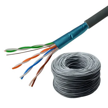 Factory Price Network LAN Cable CAT6 Ca6a UTP FTP STP SFTP 23AWG 4pair Indoor Outdoor Waterproof 100m 305m