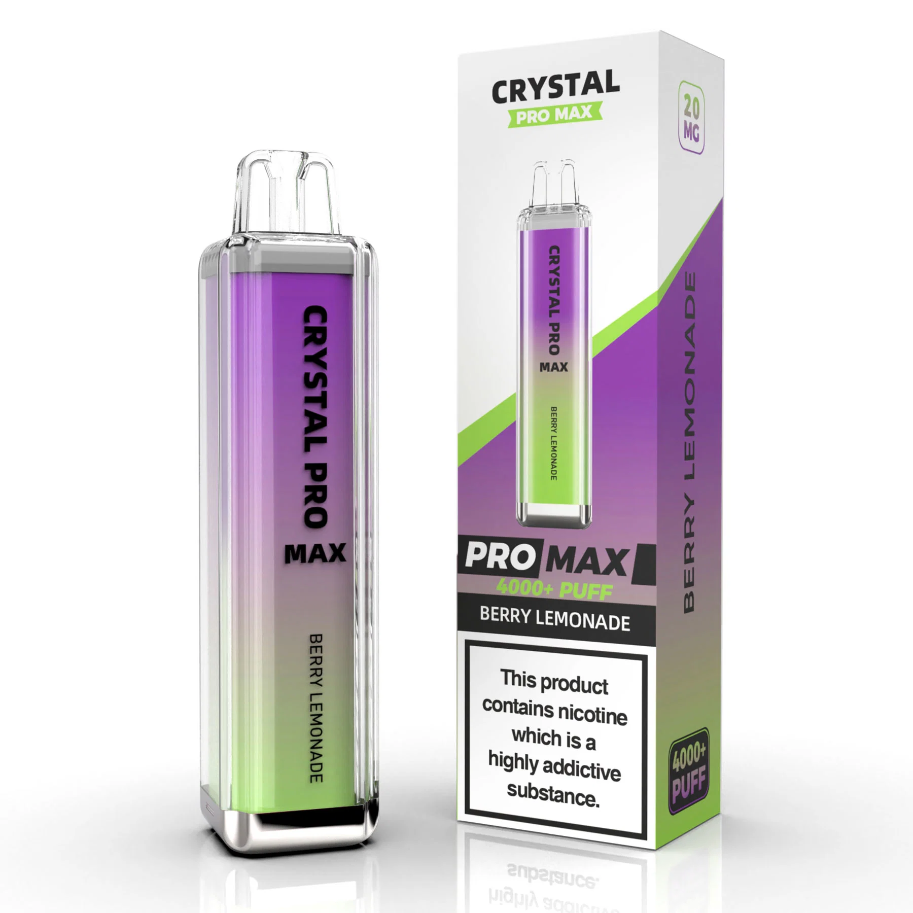 OEM Wholesale The Crystal PRO Max Vapes Pen 4000puff Disposable E-Cigarette Hayati 600 4500 10K Puffs