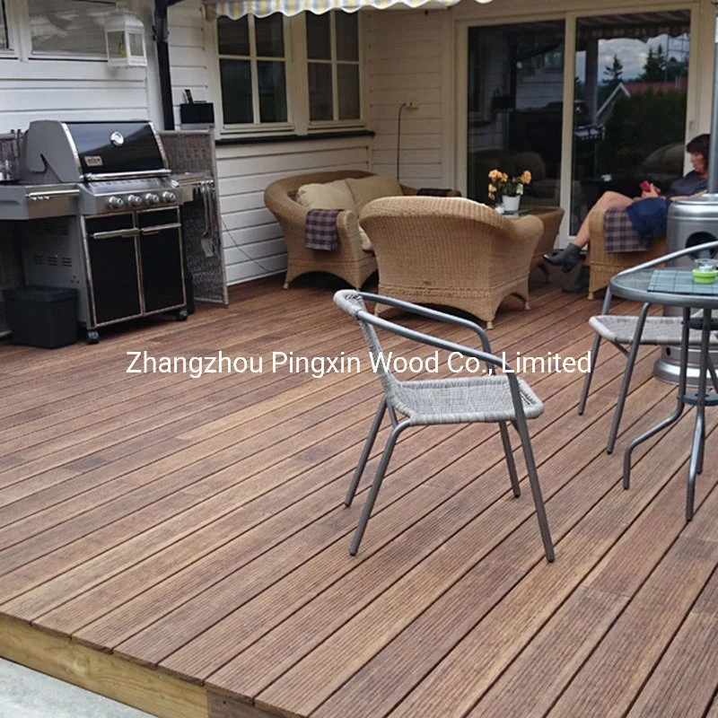 Exterior Waterproof Decorative Bamboo Strand Woven Flooring Board