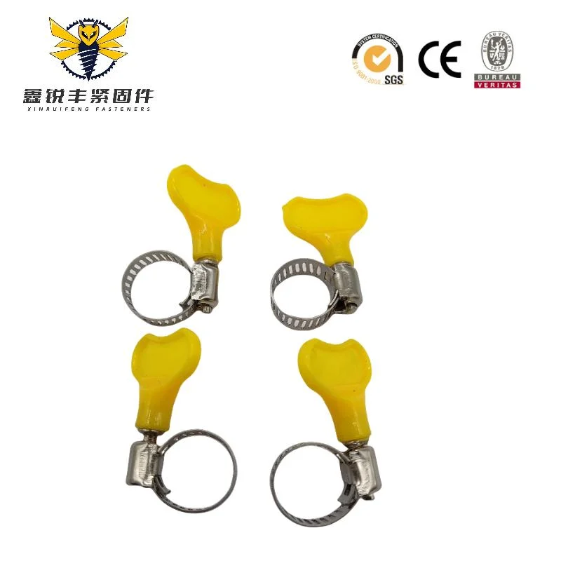 High-Quality Comprehensive Range of Industrial American Type Worm Drive Screw Hose Clamp Band