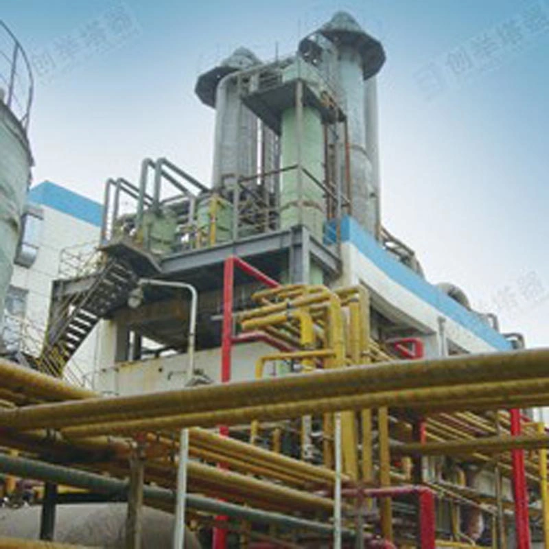 Carbon Steel, Stainless Steel (SS304, 316, 2205) , Titanium Glass/Enamel/PTFE/PE Liquid Steam Separation Distillation Column