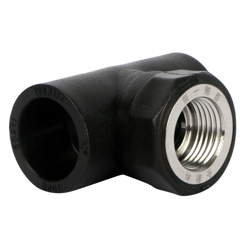 High quality/High cost performance  HDPE Pipe Connection Fittings Female Thread Elbow Thread Tee and Reducer Coupling